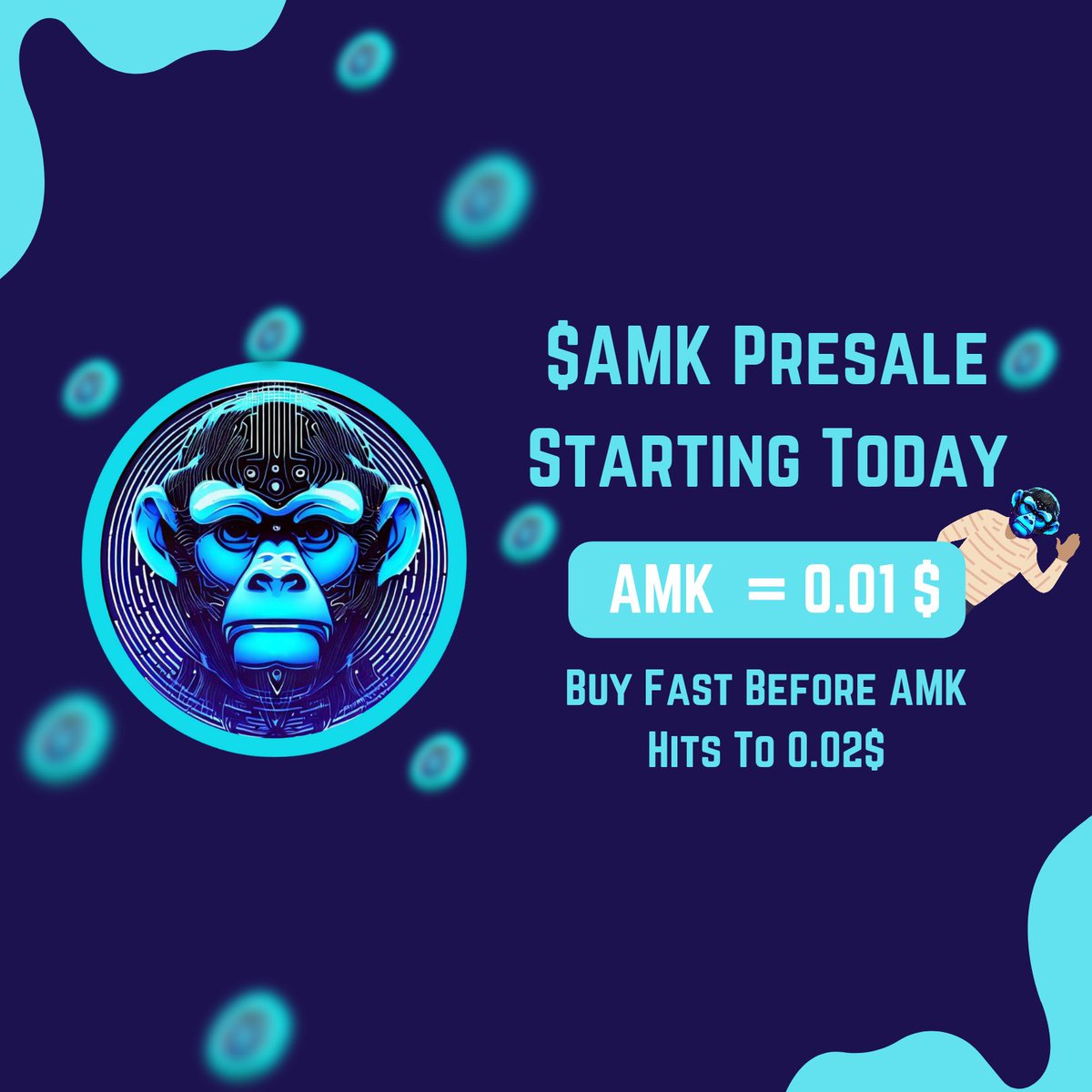 array_monk's tweet image. $AMK Presale Starts Today!
📅 Tuesday, 1 August 2023 12:00:00 PM UTC 🕛
The All-in-One Blockchain Driven Fintech with 30% APY Staking Rewards.
*Beware of Scammers and only use our Official Link to buy:
arraymonk.com/dex/
⭐️ Secure an instant 10x on Exchange Listing.…