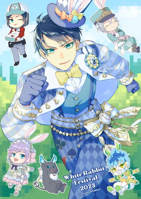 ちょっと遅れたけどありがとうラビフェス…ありがとう!  #twstファンアート