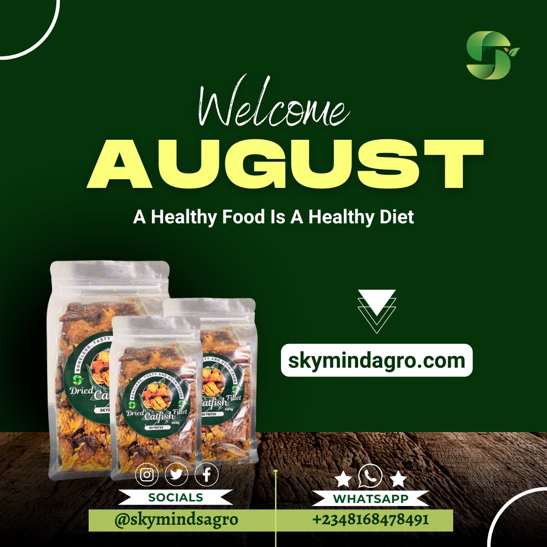 Skymindsagro's tweet photo. Cheers to a month filled joy, success and amazing meals! 🍻🥂

#HappyNewMonth #Skybites #Fillet #BBNaija  Amen Niger Abuja  #August2023 Soma Euphoria https://t.co/oNFxcnEMMw