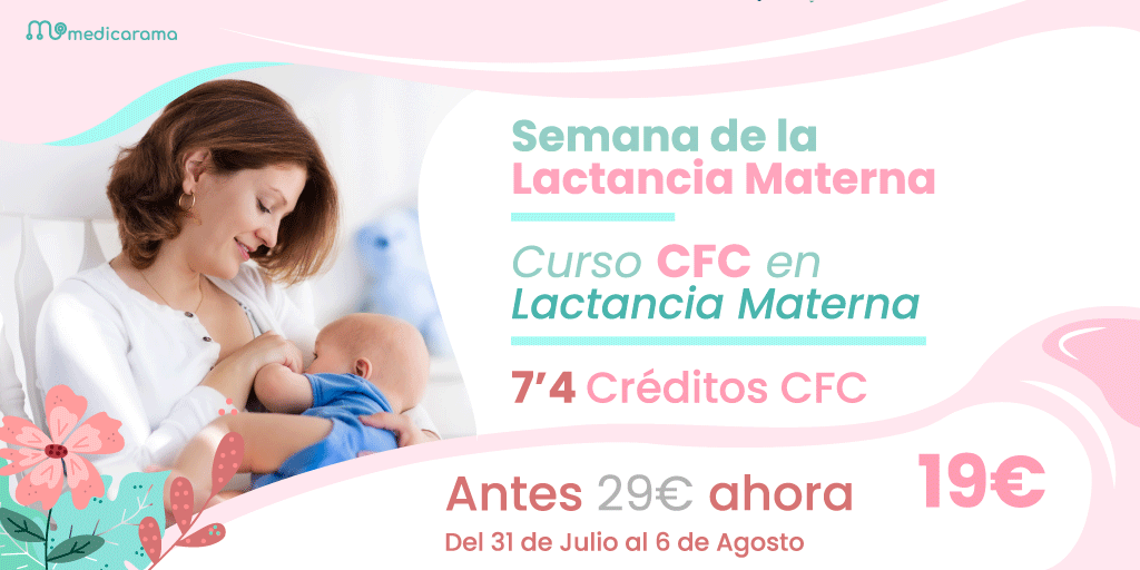 𝗖𝗨𝗥𝗦𝗢 𝗖𝗙𝗖 Lactancia Materna
Acreditado para Farmacéutic@s - Psicólog@s - Enfermer@s - Terapeutas Ocupacionales - Nutricionistas - TCAEs - Técnicos/Auxiliares de Farmacia

medicarama.com/cursos/ficha/l…
7,4 Créditos CFC
Por sólo por 19€
(del 31 de Julio al 6 de Agosto)