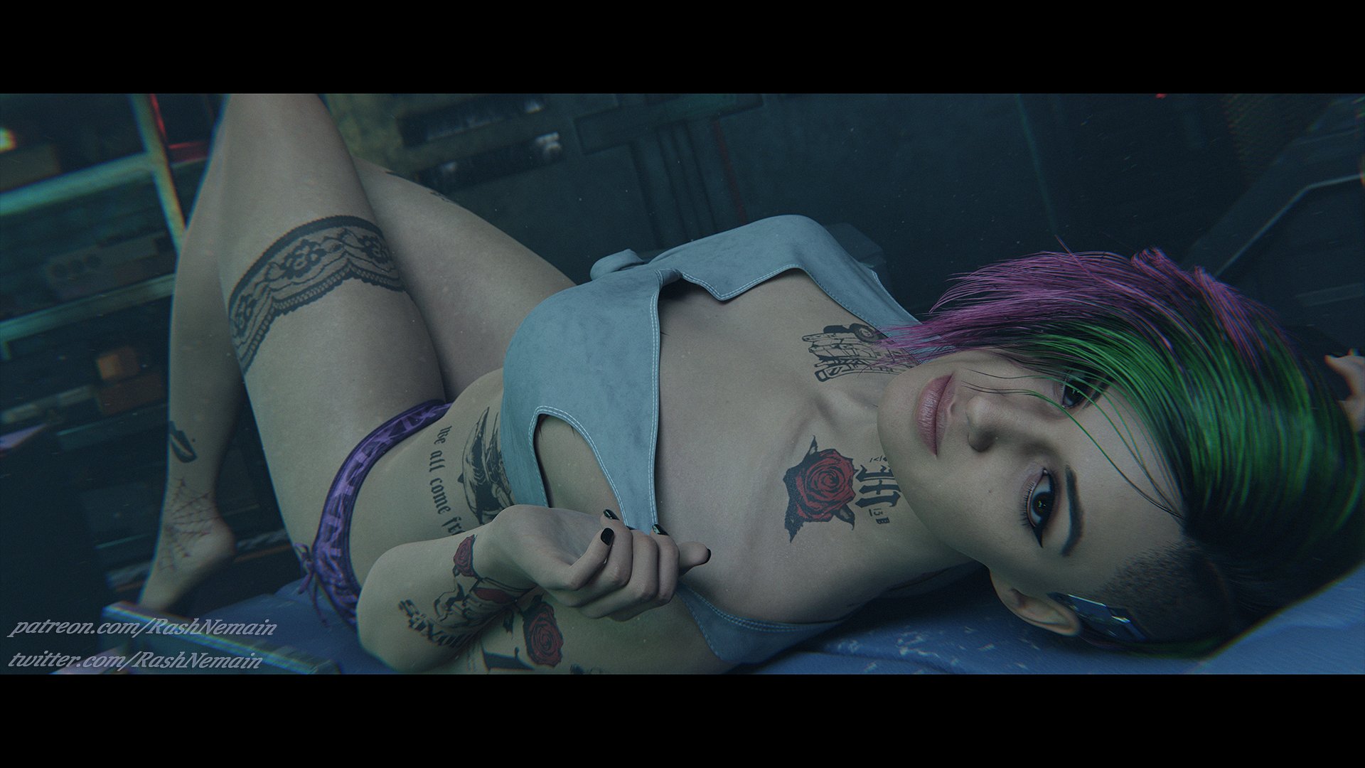 Rash Nemain on X: Heyooo 👁️👄👁️ A little update about the poll I made a  couple of days ago Judy won! (Judy 45%, Panam 44%...so close!) I wanted to  share a frame