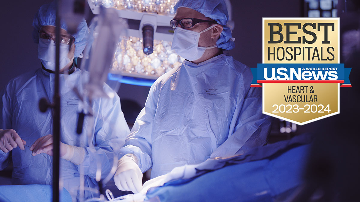 Northwestern Memorial Hospital has been recognized among the top cardiology, heart and vascular surgery programs in the U.S, ranked No. 7 by U.S. News &amp; World Report, 2023 – 2024. Thank you to the team for your commitment to leading-edge research and expert patient care.