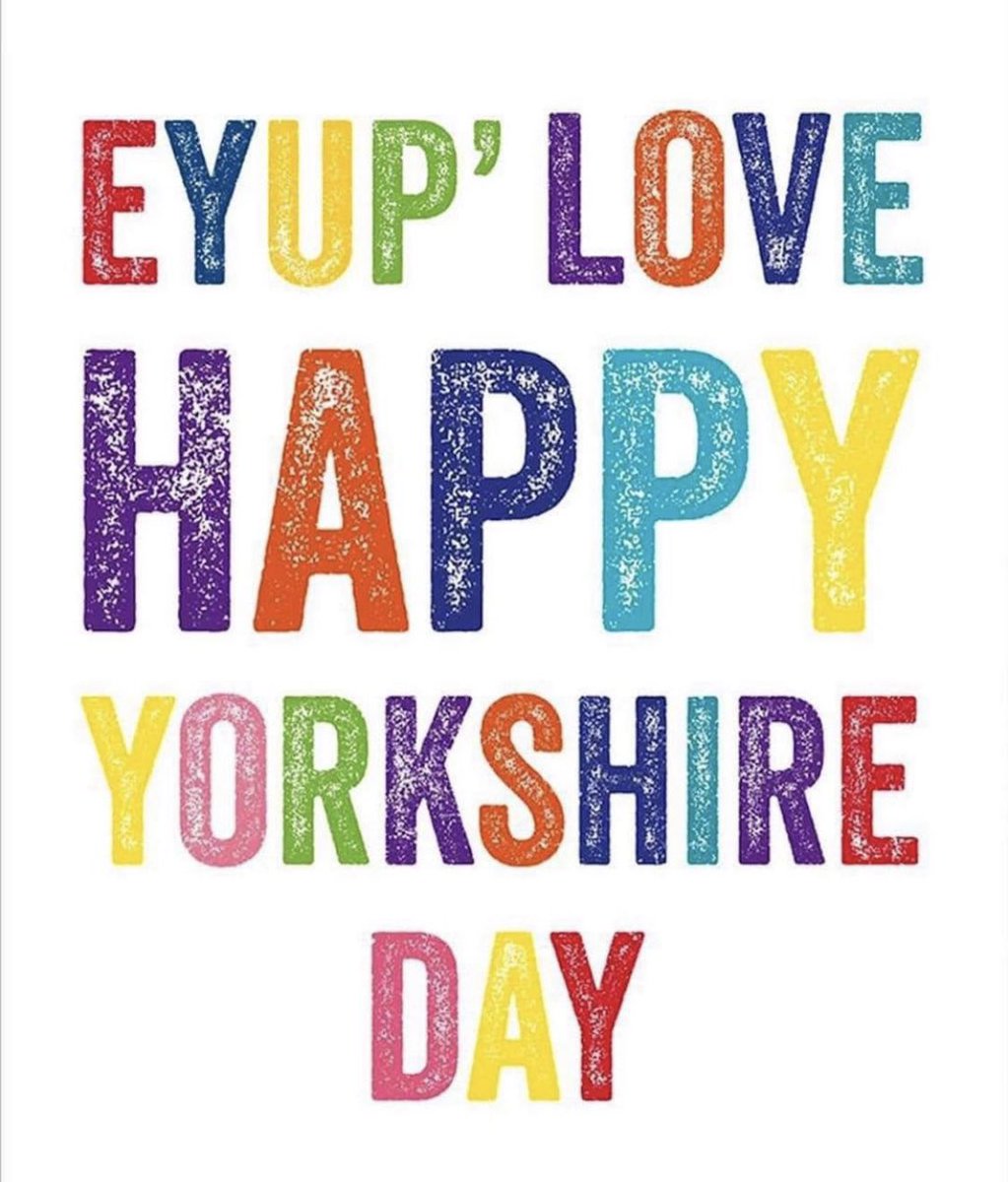 SheffieldUHS's tweet photo. It’s Yorkshire Day! 

What’s your favourite Yorkshire saying? 

#YorkshireDay #Bereyt #Eyuplove https://t.co/nQgIQMtqFE