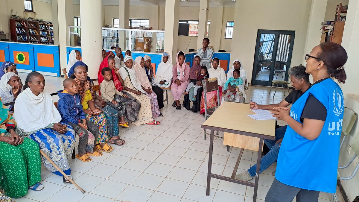 Livelihood activities create the foundation for durable solutions for those forcibly displaced.
In Adi-Daero &amp; Selekleka,#Tigray, UNHCR <a href="/We_Are_Alight/">Alight</a> &amp; local microfinance institutions, trained 60 returnee families on small-scale business development and provided startup capital.