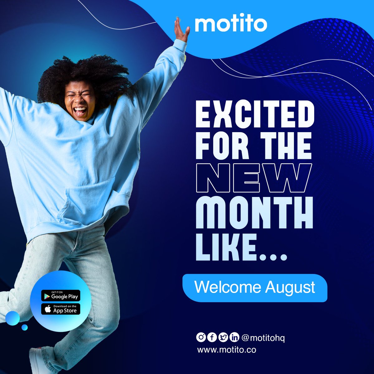 Embracing a brand new month with open arms and a heart full of gratitude! 

🌸 Happy August everyone! 🎉 

#NewMonth #FreshStart #MotitoPaylater