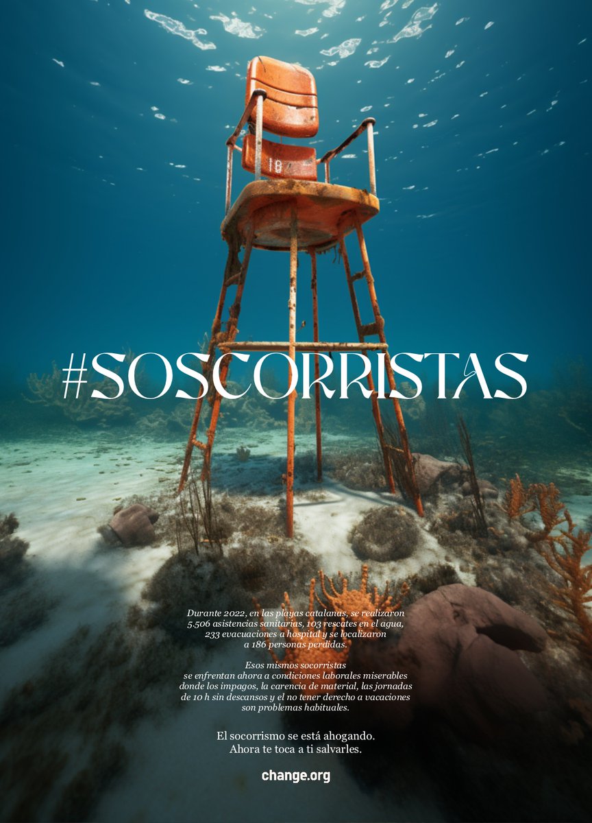 impaaul's tweet photo. Entre junio y julio ya se han registrado 126 muertos por ahogamiento. 18 víctimas más que el año pasado en lo que va de verano.

El socorrismo en España está pasando por uno de sus peores momentos. ¿Nos ayudas? 

#SOScorristas #IA #MidJourney

https://t.co/LnctN25SaM https://t.co/gse9LmZxN6