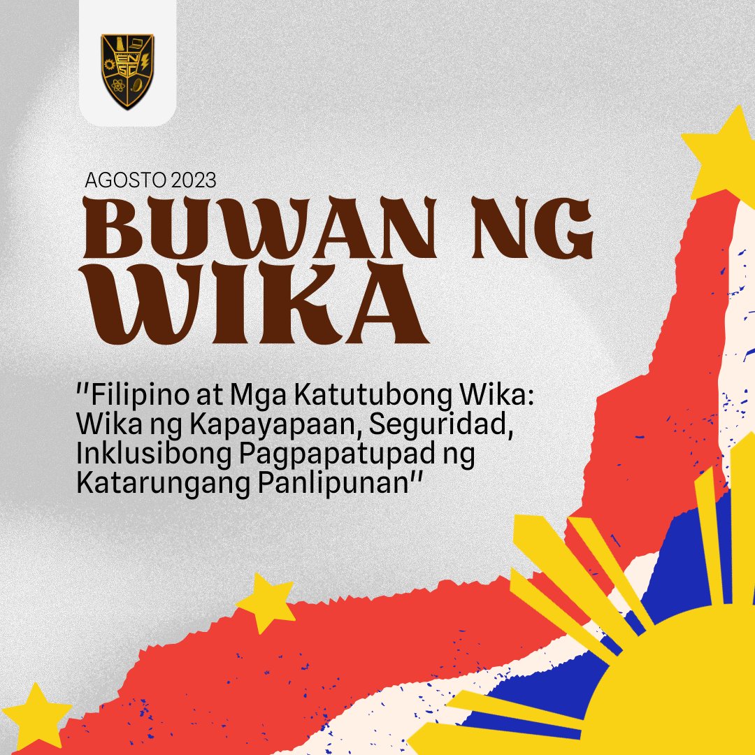 UECENSC's tweet photo. SULONG TUNGO SA PAGPAPAHALAGA AT PAG-UNLAD NG WIKANG PAMBANSA! ✊🏻

#BuwanNgWika2023 
#ENSC2324 
#SulongEngineering https://t.co/vqf2S7T026
