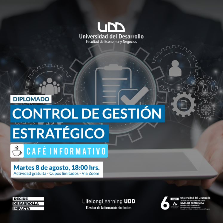 Si queres saber todo para asegurar la #implementación de tus #estrategias
Si eres el #controller de una organización
Te invito al café informativo sobre la Diplomatura en Control de Gestión Estratégico que diseñamos con la <a href="/negociosUDD/">Negocios UDD</a>. Inscribite en negocios.udd.cl/eventos/cafe-i…