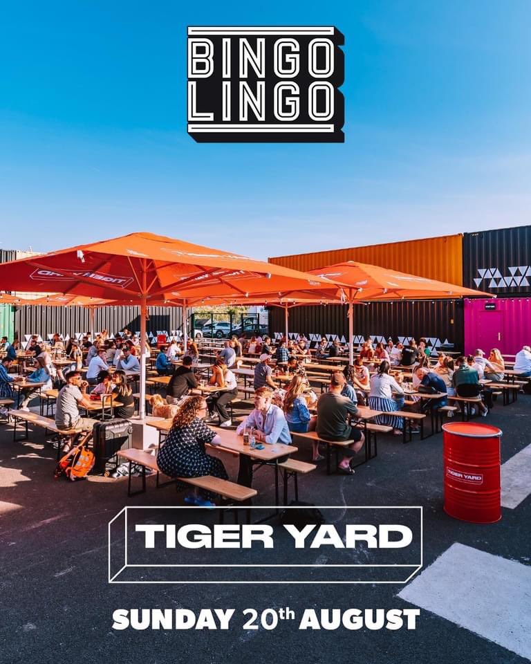 Bingo Lingo Tiger Yard Cardiff Sunday 20th August 2023 #TigerYard #Cardiff #BingoLingo #Sunday <a href="/bingolingo/">BINGO LINGO</a>