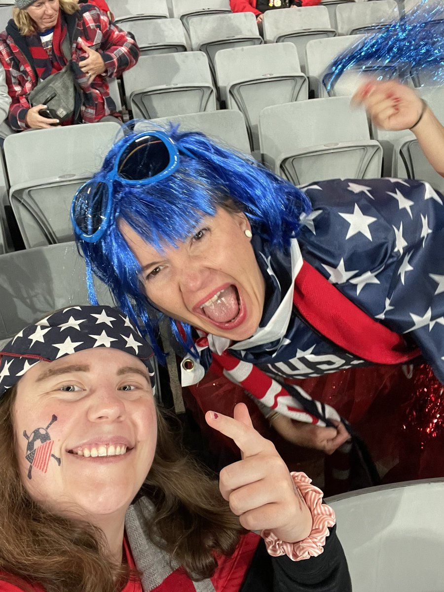 frysztakattack's tweet photo. @TeaTime_33 @alywagner @AmericanOutlaws Day 7:
I think I’m a curse that only brings 0-0 draws. 
…
Forever gonna remember my first march @AmericanOutlaws 💕 https://t.co/EPZiZX9fZy