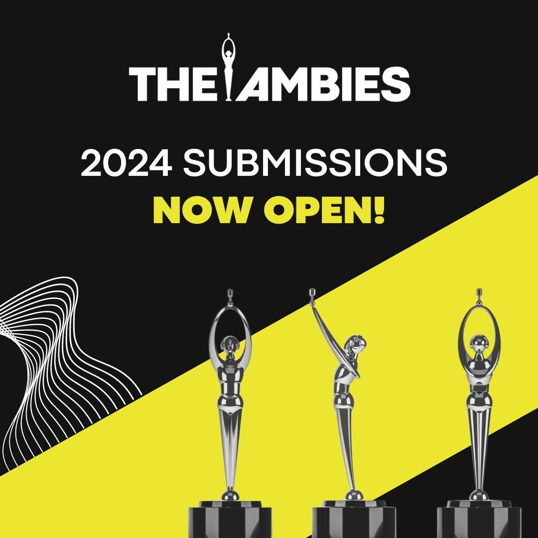 podcastacademy's tweet photo. 🎙️ Calling all #podcasters! 🌟 Submissions for the 2024 Ambies are officially OPEN! Don't miss the chance to showcase your podcast to a global audience. 🏆

Take advantage of the EARLY BIRD PRICING and submit your entry now: https://t.co/SAkrtffe0l

#theambies #thepodcastacademy https://t.co/nbwhcLel19