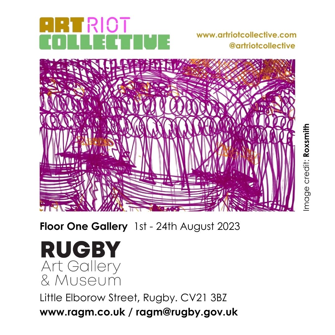 ArtRiotCollective (@artriotcollect1) on Twitter photo Today is the opening of our exhibition At @RugbyGallery ! Over the next month there will be workshops and a chance to meet some of the artists who have work in the exhibition. This exhibition is generously supported using public funding by the <a href="/TNLUK/">The National Lottery</a> through <a href="/ace_national/">Arts Council England</a> Today is the opening of our exhibition At @RugbyGallery ! Over the next month there will be workshops and a chance to meet some of the artists who have work in the exhibition. This exhibition is generously supported using public funding by the <a href="/TNLUK/">The National Lottery</a> through <a href="/ace_national/">Arts Council England</a>