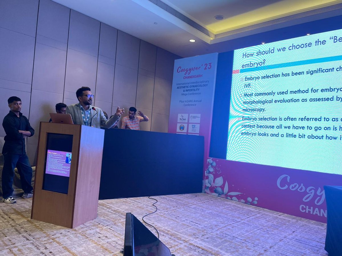 EmbryologistRam's tweet photo. Last weekend was a delightful experience as I had the opportunity to attend two extraordinary conferences - the https://t.co/QupzRFZnqt 4.0 National Fertility Conclave and Cosgynae 2023.

#impart40 #cosgynae2023 #fertility  #insights #shareknowledge #fertilityawareness https://t.co/D2JrGZ3ZUX