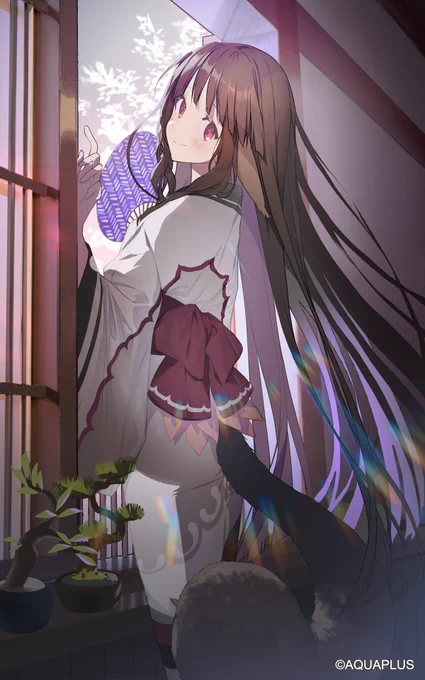 うたわれるものロストフラグさまで 灯幻鏡『爽風泳ぐ』のイラストを担当させていただきました! よろしくお願いいたします! アプリ公式アカウント様: