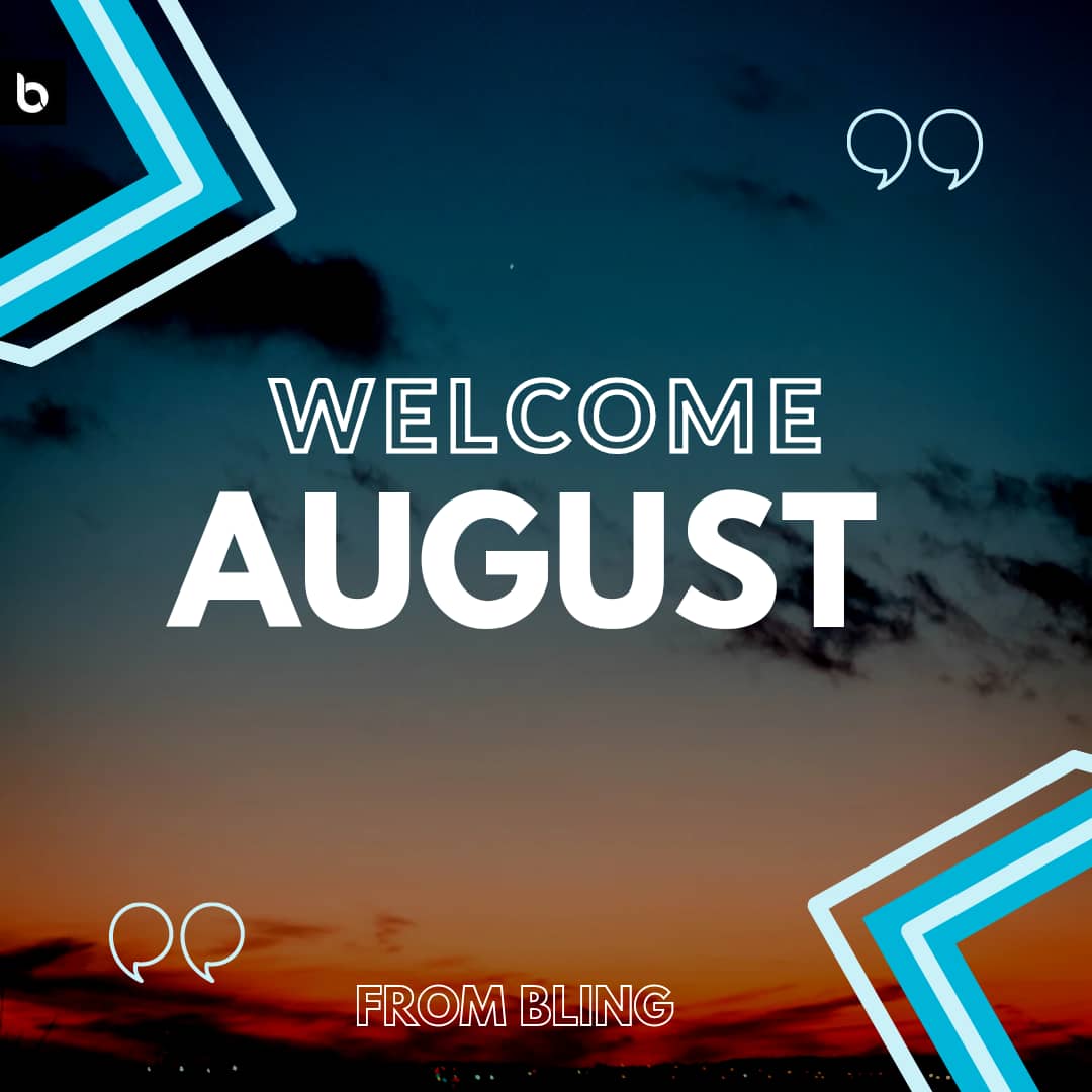 Bling_app's tweet photo. Can't believe it's August already! Time to revisit those goals and redirect your focus 
#August1stTweetOutDay
#newmonth
 #bling_App 
#goals https://t.co/NYZw6fe02q