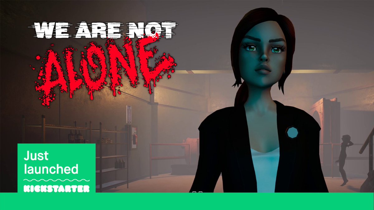 stasisbooth's tweet photo. We Are Not Alone is now live on Kickstarter with many cool rewards (the community said so!) as well as physical add-ons such as t-shirts, keychains and sticker packs.
It's been a long road getting this ready. Big thanks to all those that helped ❤️
https://t.co/BbWfGtpcsh
#HorrorGames #indiequest #indiegames