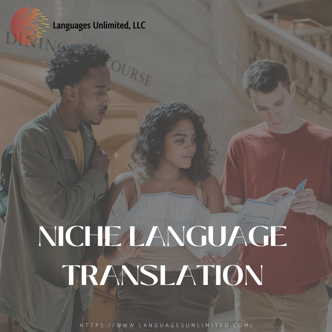 languagesUS's tweet image. Bridging Cultures, Transcending Boundaries: Unlocking Global Opportunities through Niche Language Translation.
languagesunlimited.com/niche-language…
.
.
#languagecoaching #languageserviceprovider #linguistic #linguistics