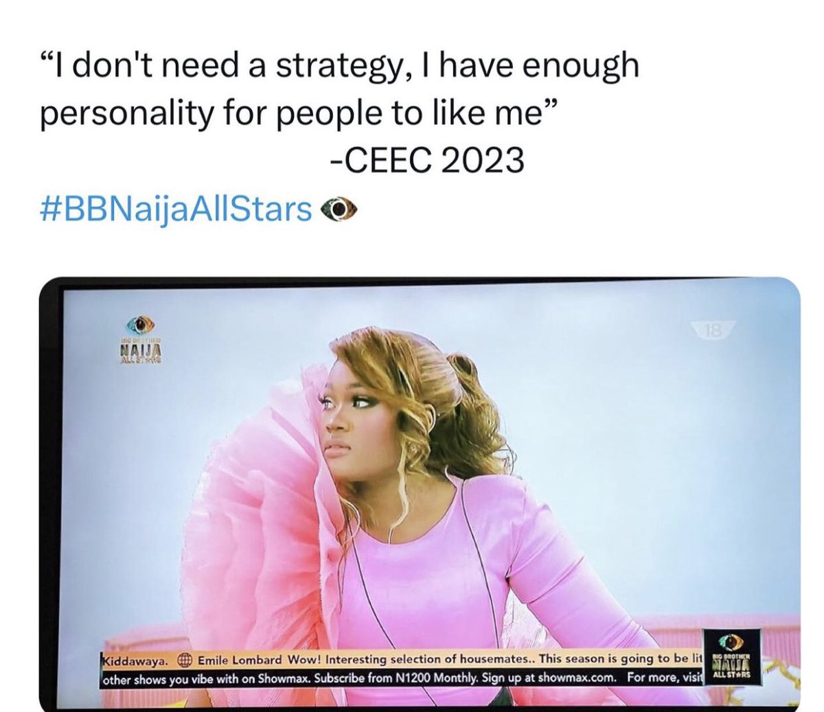 Ceec #BBNaija #BBNaijaAllStars #BBNaijaAllStar #CeectheLegend #Ceec #Ceecmoney #CeecSpartans