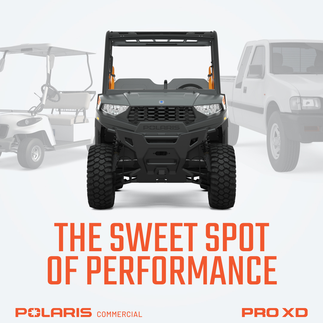 ELTCustomerSrvc's tweet image. Looking for a vehicle that hits the sweet spot for most job needs? Park the pickup, forgo the golf cart, and turn to the unmatched versatility and performance of Pro XD.

#EasternLiftCommercialandConsumerVehicles #PolarisCommercial #ProXD