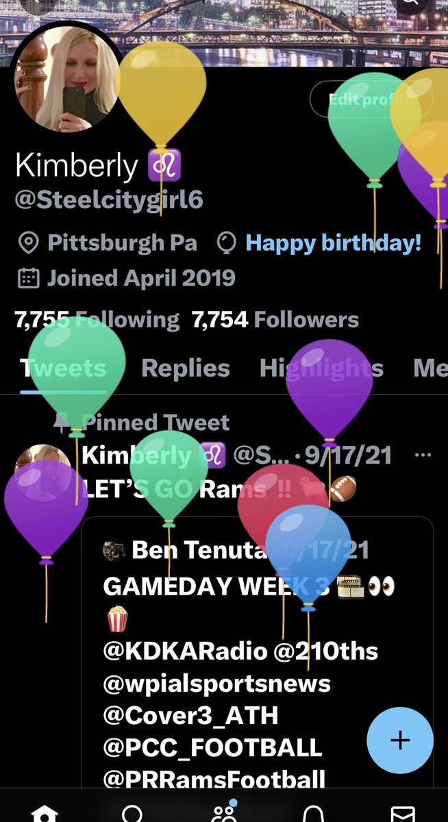 Steelcitygirl6's tweet photo. It’s my Birthday ! 🎂🎈 and @frazmoney93 Birthday !!🥳 https://t.co/IQPC6z91ZF