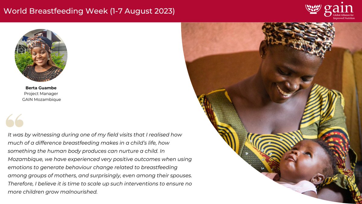 Still on World #BreastfeedingWeek!
#Breastfeeding is one of the most effective ways to ensure child health and survival. Babies who are fed nothing but breastmilk from birth through their first 6 months of life get the best start.