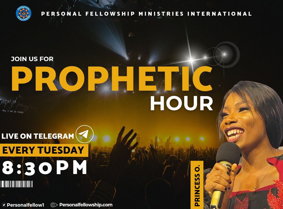 official_pfmi's tweet photo. “Indeed, the Sovereign Lord never does anything until he reveals his plans to his servants the prophets.”
Amos 3:7 NLT

PFMI's Prophetic Hour holds tonight with prayers starting at 8:30pm(WAT)
Our Ministers would be ministering by the power of the Holy Spirit.
Come and be blessed https://t.co/T8hRsZ3X6Z