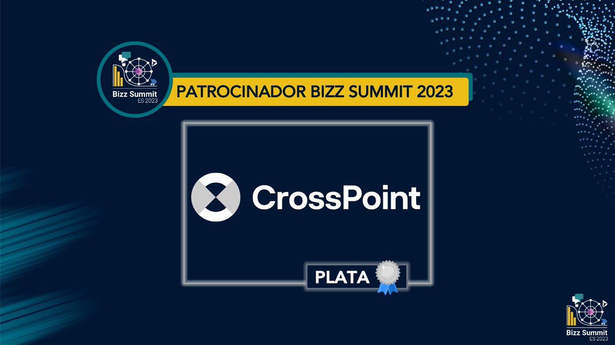 bizzsummites's tweet photo. GRACIAS al sponsor @CrossPoint_365 por colaborar en formato #plata🥈
Por ser un referente en impulsar el crecimiento de empresas y dar servicio de calidad #Dynamics365 #PowerPlatform #M365 #PowerBIt 😊
Qué ganas de veros en #BizzSummitES2023 🖥
#MSDyn365 #PowerAutomate https://t.co/ddoXeZ6OG9