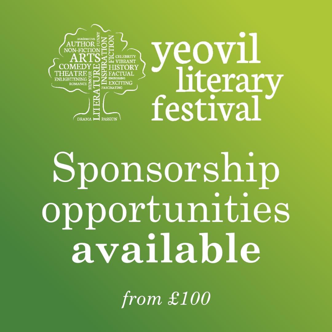 Sponsoring an event is a great way to get your business seen by over 7,000 people that receive our festival brochure direct or pick up a copy, plus by those who come to the events - from as little as £100.

Interested? Email westlands.marketing@somerset.gov.uk. Deadline 11th Aug.