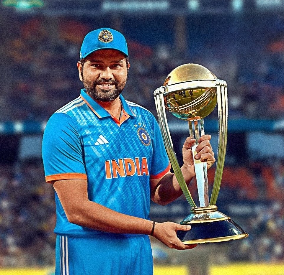 SPORTYVISHAL's tweet photo. 🚨 The dream of 1.4 billion Indians. 

Make it real, Captain Rohit Sharma. https://t.co/cDhEnfpfFp