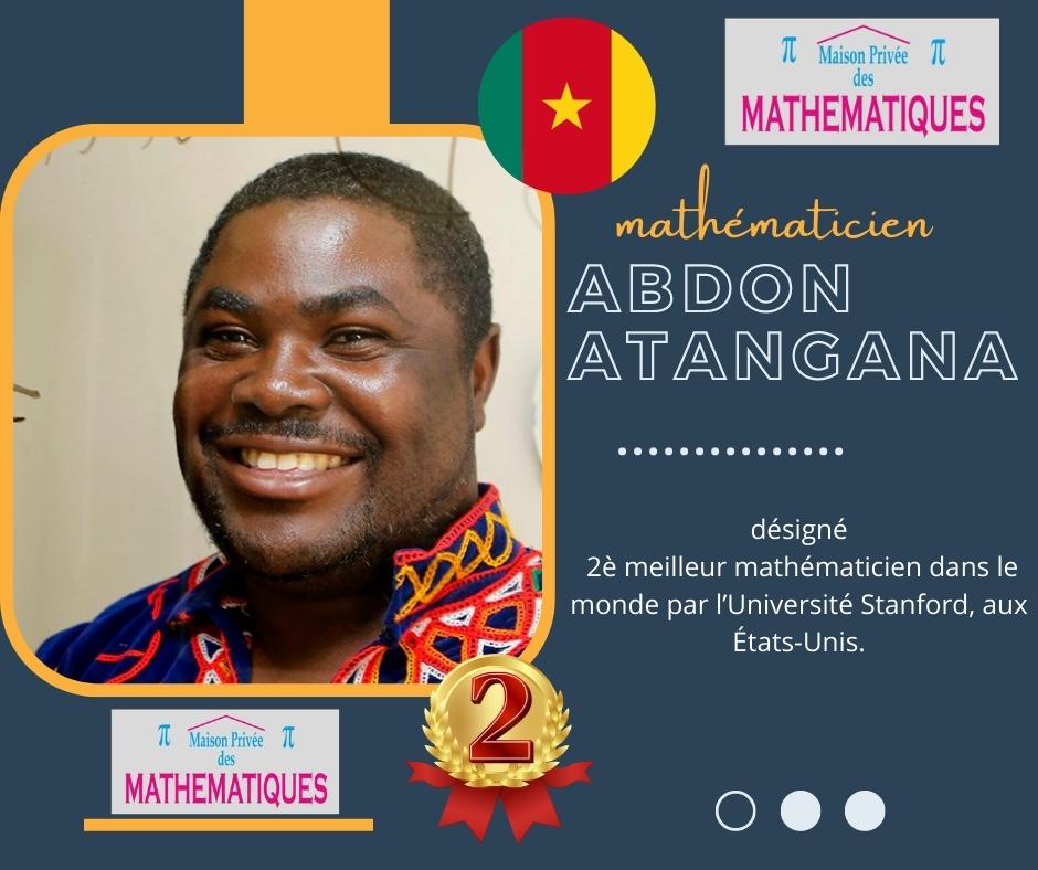 Le Camerounais Abdon Atangana désigné 2è meilleur mathématicien dans le monde par l’Université Stanford, aux États-Unis.