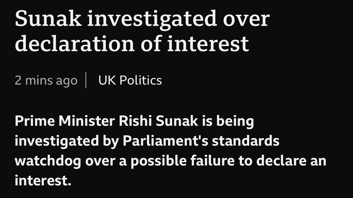 BladeoftheS's tweet photo. £500m last week for a battery factory owned by a friend.
£1.5bn this week with contracts given to BP and Shell.

Rishi Sunak is handing out our money to his friends and family.

He needs to be removed. https://t.co/veVCggmBmu