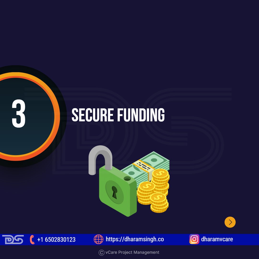 Dharam_PgMP's tweet image. 3(8) Secure funding

#pfmp4u #pmp4u #pgmpcourse
