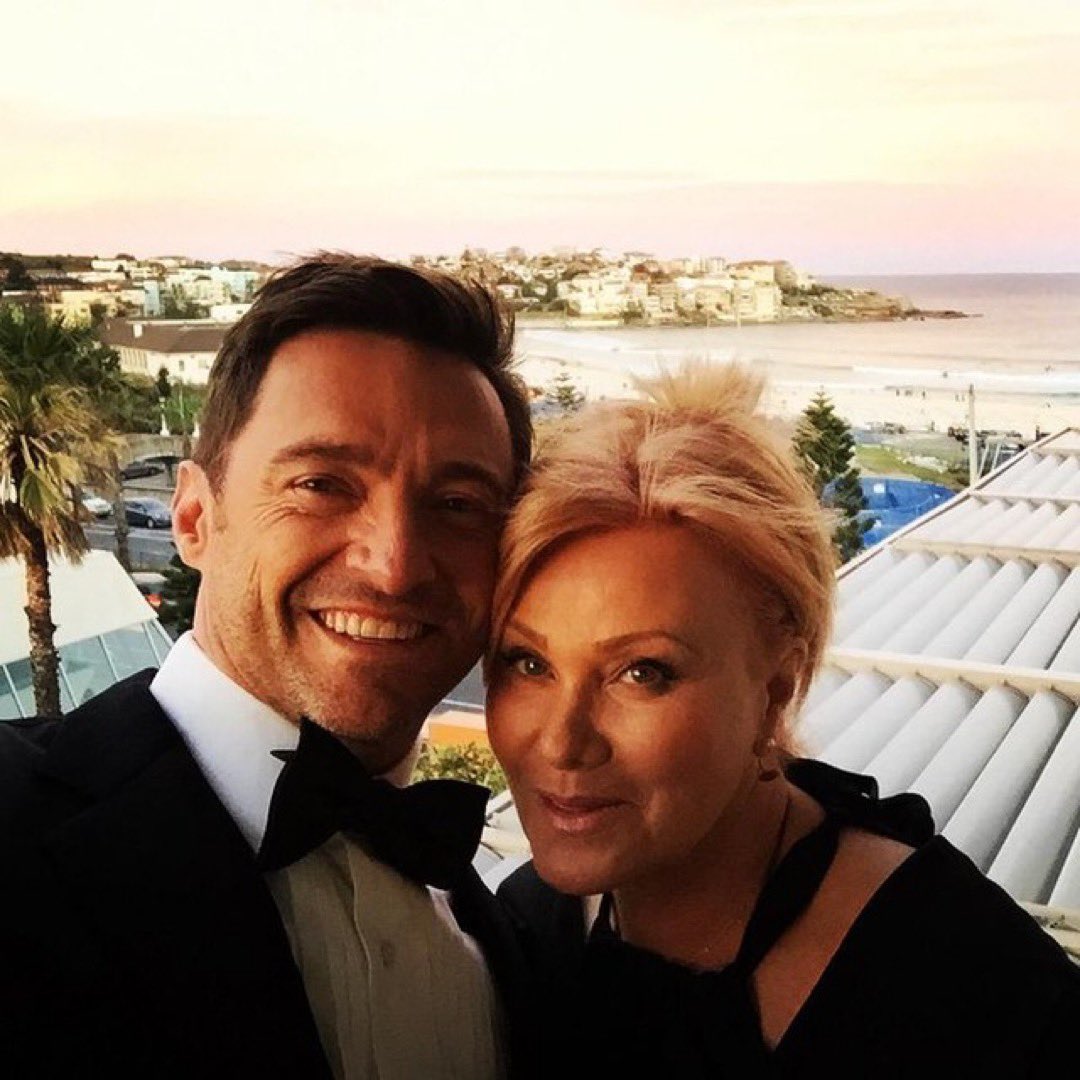 JackmansLanding's tweet image. On this day back in 2015 Hugh and Deb hosted an Adopt Change gala fund-raising dinner in Sydney. Hugh captioned it: &quot;A beautiful night, with my beautiful wife.” 📸: Hugh Jackman #AdoptChange #hughjackman #deborraleefurness