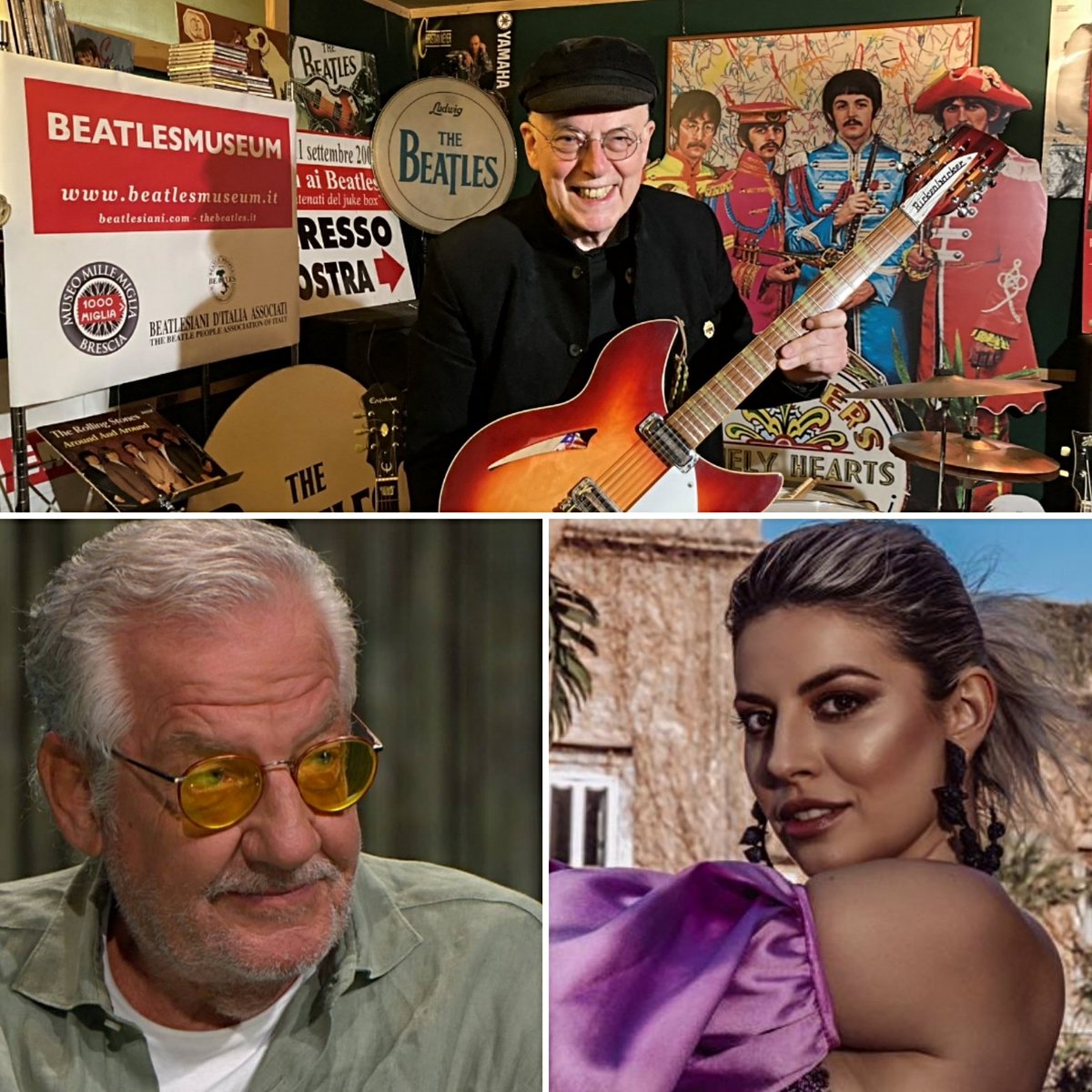 gianfra_valenti's tweet photo. #ClubTropicana alle 21 su @rairadio2 e in TV sul canale 202 del DTT! Arrivano i ricordi e i racconti di #GiorgioConte e @lidiaschillaci... e una sorpresa di #RolandoGiambelli, direttore del #BeatlesMuseum di #Brescia...

@gioverdelli https://t.co/E4YDikr1Fy