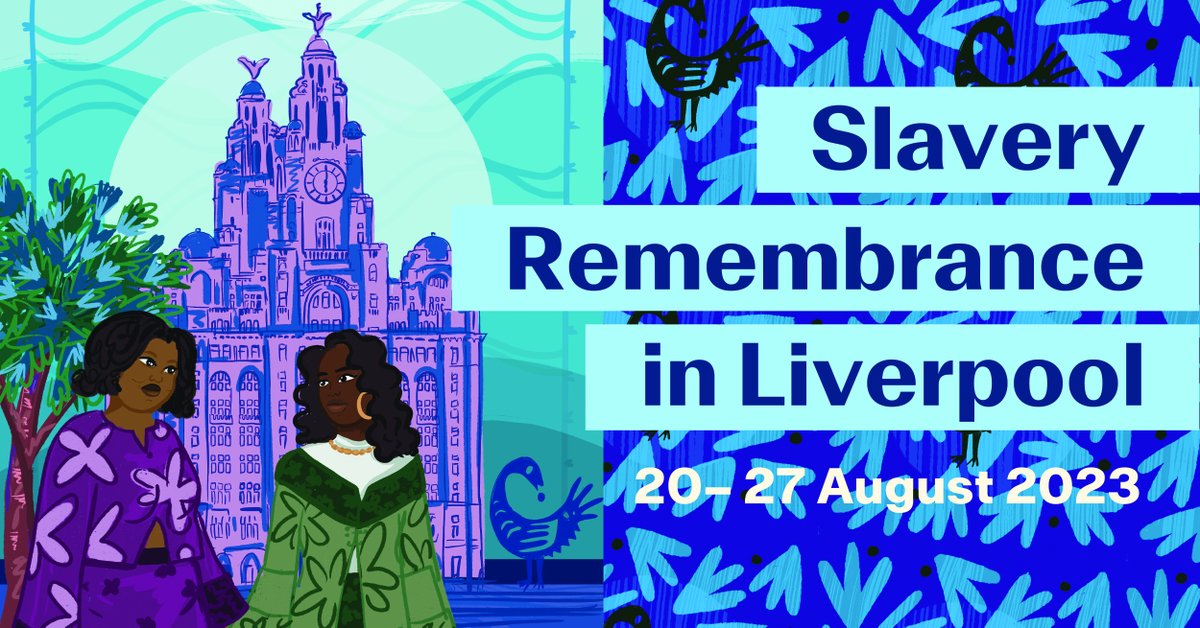 Slavery Remembrance is back in Liverpool this year 20-27 August, as the city and its communities recognise the history and ongoing legacy of the Transatlantic Slave Trade through a series of events, conversations and artistic responses 💙