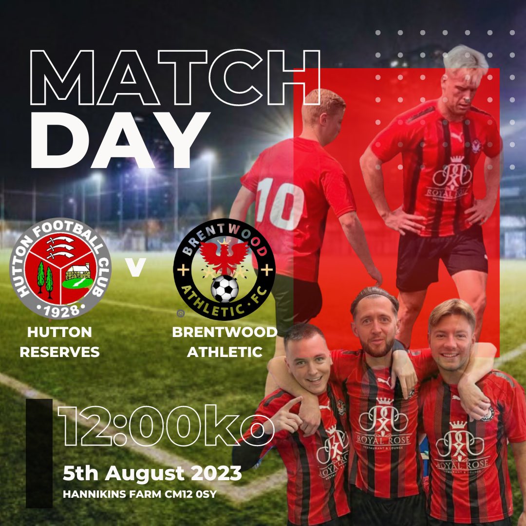 Correction our game against <a href="/huttonfc/">huttonfc</a> Reserves will be a midday kick off ⚽️