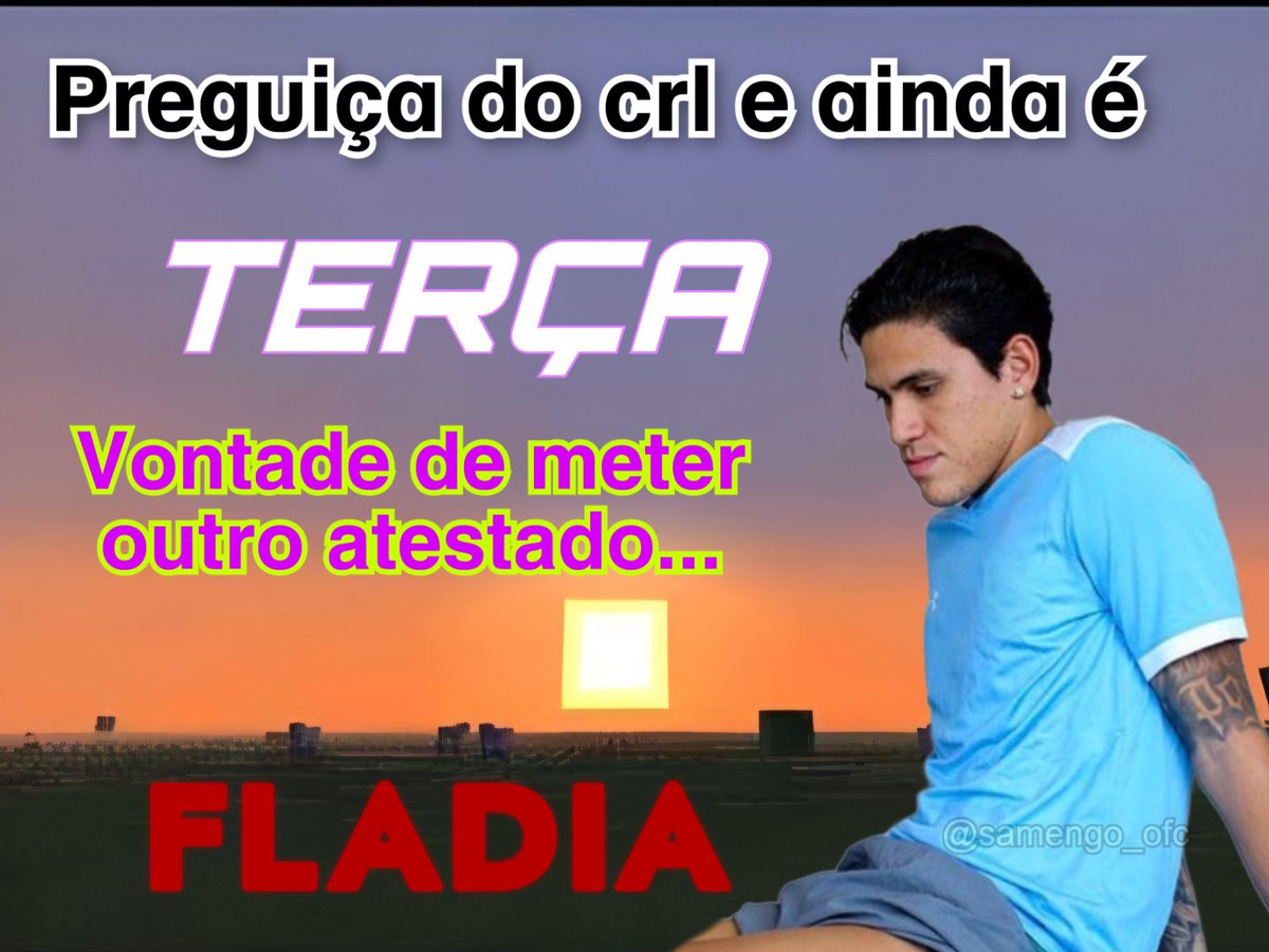 samengo_ofc's tweet photo. Hj acordei com a mesma disposição do Pedro https://t.co/ABtKIJxSy3
