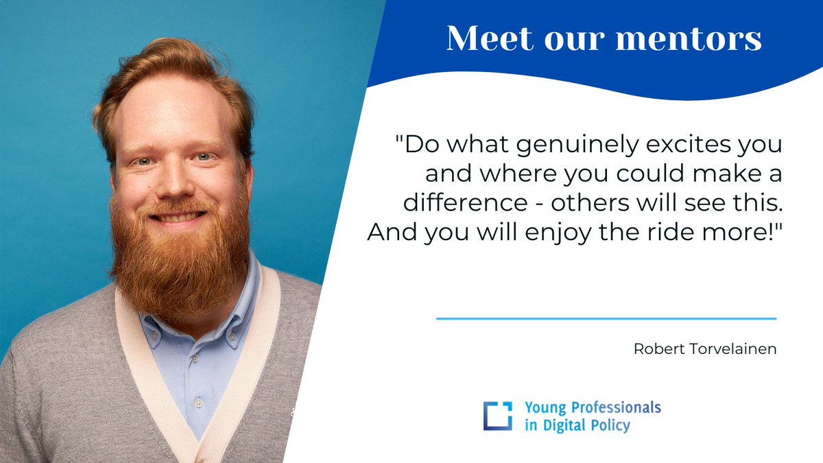 Meet the next mentor participating in #YPDP's Summer Mentorship 2023 programme, <a href="/RTorvelainen/">Robert Torvelainen</a>  - Senior Manager for EU Public Policy at Wolt!