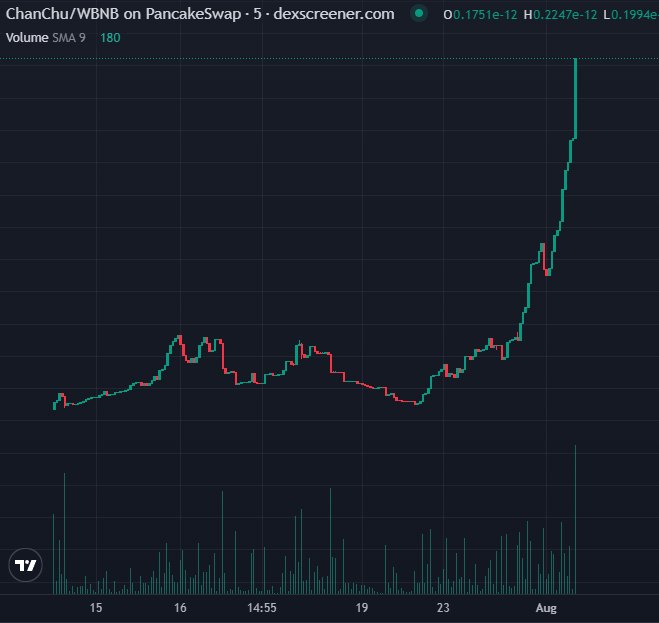 ChanChuBSC's tweet photo. We are unstoppable! Let's see you on the moon
📷https://t.co/WkaMvA3Ysz 
#100xgem #1000xgem $Pepe #moonshot #microcap #bscgem #BSCGemsAlert #Crypto #memecoin https://t.co/T7bLdBgctU