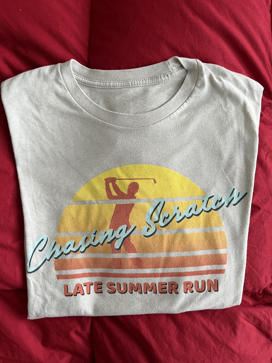 fredmcgrip's tweet photo. @chasingscratch0 I’ve unilaterally decided that August 1 is the official unofficial first day of late summer. Time to put the sweet tee back in heavy rotation. https://t.co/d6uA7oas5x