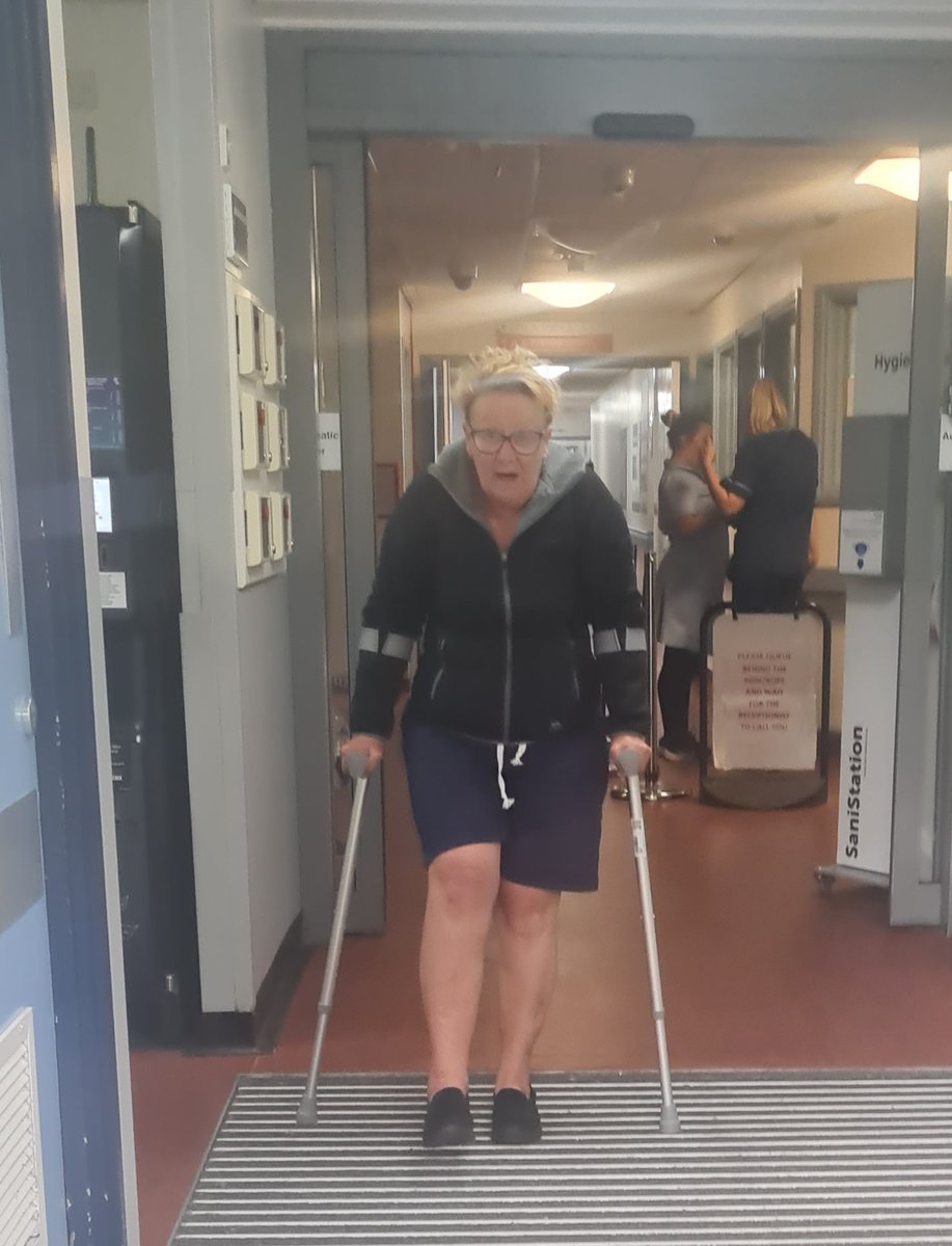 coffeevaners's tweet photo. #AllyUpdate 16 hours in A&E. Nothing broken. Go home and we'll ring you with an appointment for scan tomorrow. Keep taking the morphine and anti inflammatories. https://t.co/1LPud4RoKc