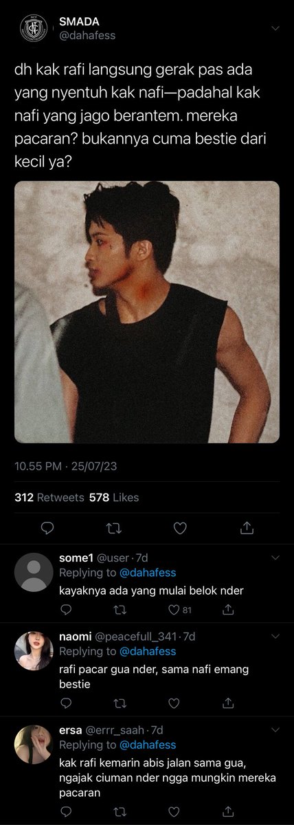 mark4lifeu's tweet photo. ୨୧ remind u again ୨୧

tanpa ada yang menyadari, rafi ingin menjadi “garda” bagi sahabatnya sendiri.
—markhyuck au https://t.co/LUVEJzPv5V