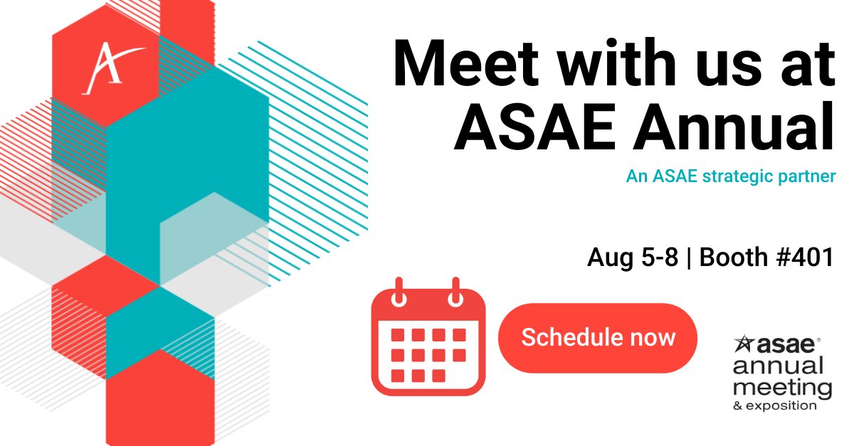 We can’t wait to connect with association leaders at ASAE Annual. Shayna, account executive superhero, and the team will be at the Aptify booth #401. Stop by or book a time to meet during the conference now. 📆outlook.office.com/bookwithme/use…
