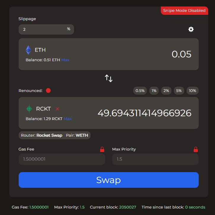 Support for <a href="/RocketSwap_Labs/">RocketSwap</a> on Base chain has now been added to our standalone swap 👇

base-swap.sonicsuite.io