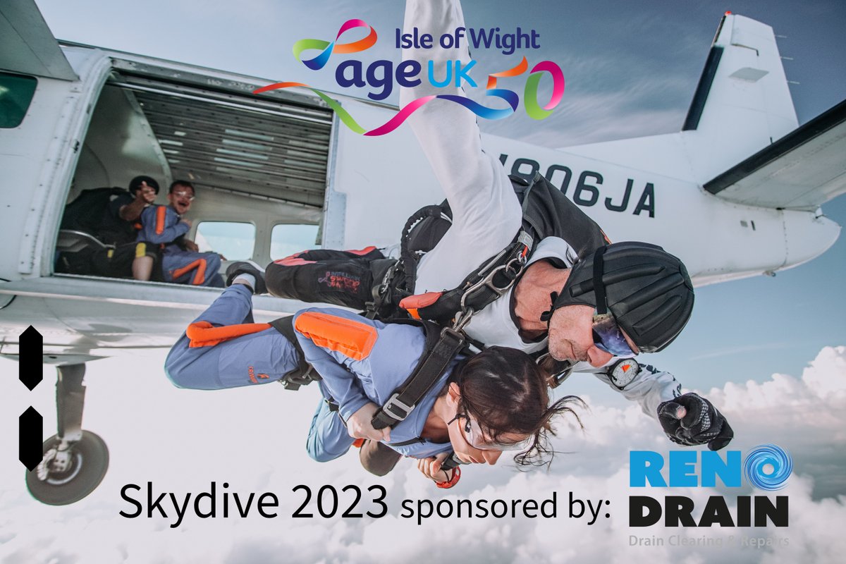 1: Adrenalin pumping yet Team AgeUK IW Skydivers?! It’s just one week to go to our Skydive 2023! Can you help our brave Skydivers smash their target? There’s still time to donate at bit.ly/43g7YIP #charity #fundraising #iowevent