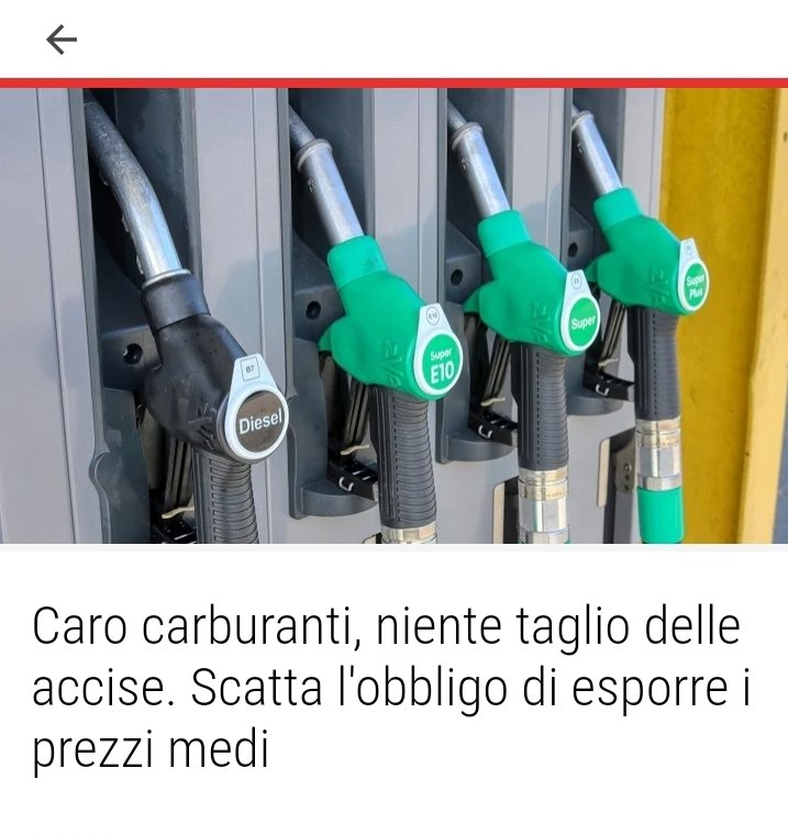 Meloni e Salvini....com'era la cazzata (tra le tante) che appena saliti al governo via le accise?😁
Un governo di bugiardi ed incapaci, il peggior governo della peggiore destra con la peggiore presidente di sempre!🤬