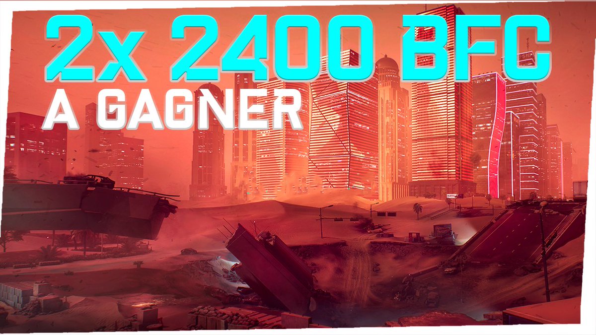 🎁 GIVEAWAY 🎁
A l'occasion de la sortie du Rework de SABLIER sur #Battlefield2042, 2x 2400 BFC sont à gagner, idéal pour dépenser ça dans le shop in game ou pour acheter le futur pass de combat de la S6 ! 
Pour Participer : 

RT♻️
Like💙
Follow <a href="/EAFrance/">EA France</a> &amp; <a href="/ColdsecTV/">Cold</a>