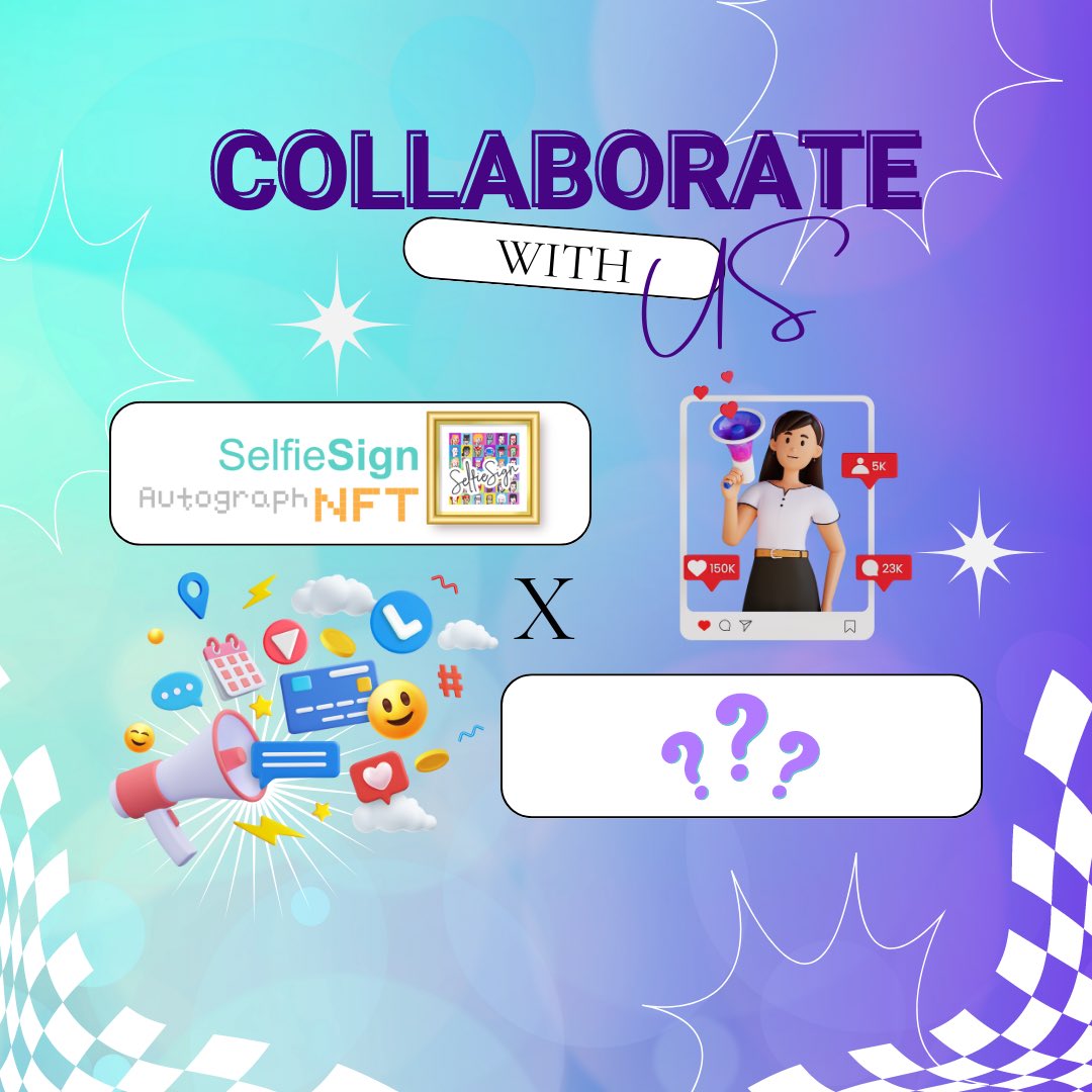 SVSSelfieSign's tweet photo. 📣 Calling all #artists, #athletes, #influencers, #creators &amp; #celebrities!😍

Join SelfieSign #AutographNFT &amp; earn with each transaction OR get commissions for introducing our platform to ur followers.

📍DM to know more! 
👉 Visit: https://t.co/9Lrl0qz5Ss

#NFT #Collab #makenft https://t.co/8wYvq2vlrw