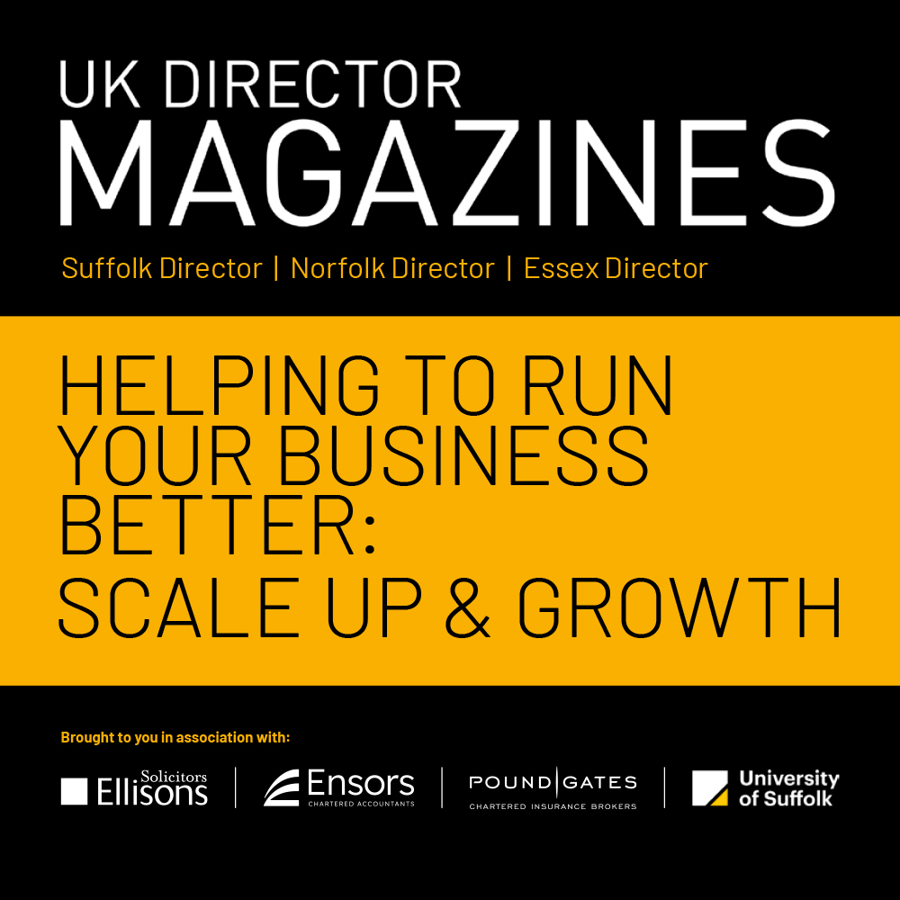 Great News! Tickets are now on sale for our next UK Director Magazines event taking place at the University of Suffolk on Tuesday 12th September between 8.30am and 12.30pm.
For full event details and to book your early bird tickets lnkd.in/ex5yiM2R