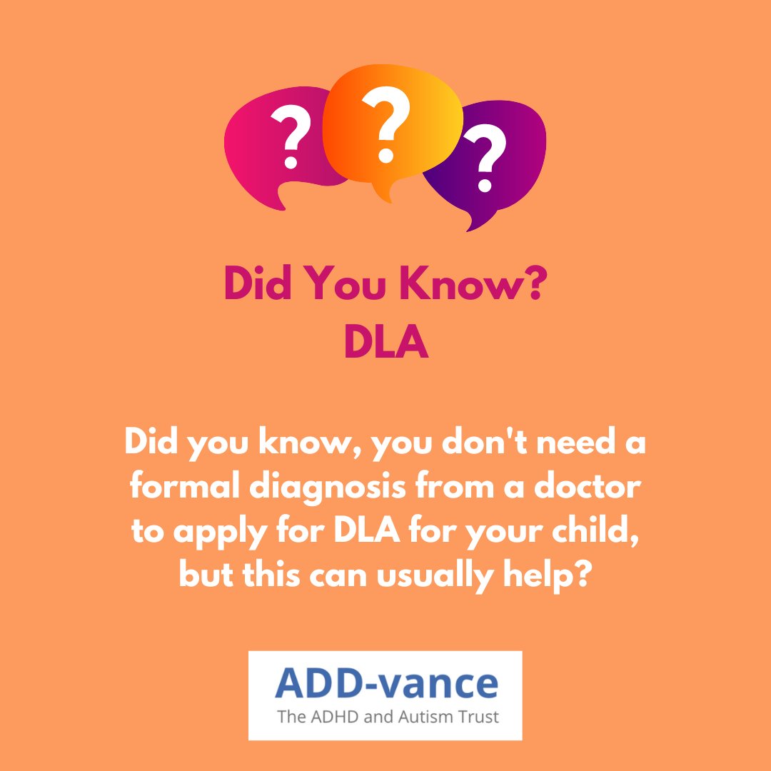 Time for some more Did You Know? posts regarding DLA, Carer's Allowance & Carer's Credit.

#carersallowance #DLA #disabilitylivingallowance #PIP #carerscredit #personalindepencepayment #benefits #neurodiversity #ADHD #Autism #Hertfordshire
